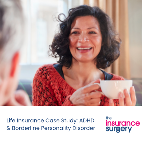 Life insurance for a customer living with ADHD &amp; Borderline Personality Disorder. After being declined elsewhere and despite ongoing symptoms, we found affordable protection.

The Insurance Surgery specialises in helping clients with pre-existing conditions.

#MentalHealth