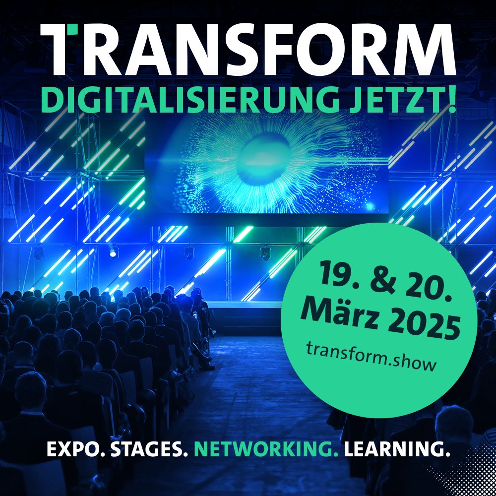 🚀 Am 19. &amp; 20. März bringt die <a href="/transform_show/">TRANSFORM</a> in der STATION Berlin über 5.000 Führungskräfte zusammen. Bitkom Research liefert die Daten und Analysen zur digitalen Transformation – mit aktuellen Studien, Trends und Marktentwicklungen. 👉 transform.show