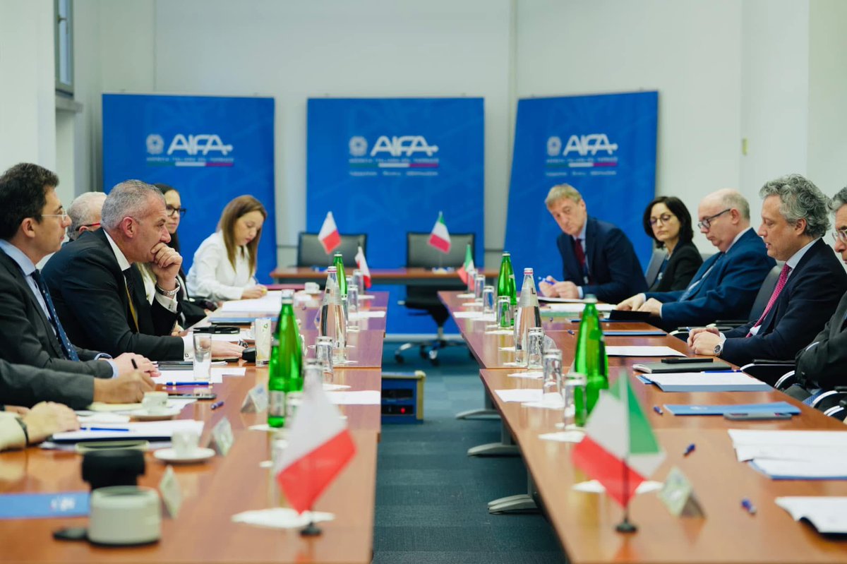 Agreement signed between Malta 🇲🇹 and Italy 🇮🇹 in the pharmaceutical sector 💊

This agreement 🤝 aims to strengthen collaboration between the two countries, leading to shared goals in European pharmaceutical policy and beyond.

It is important for Malta and Italy to benefit from