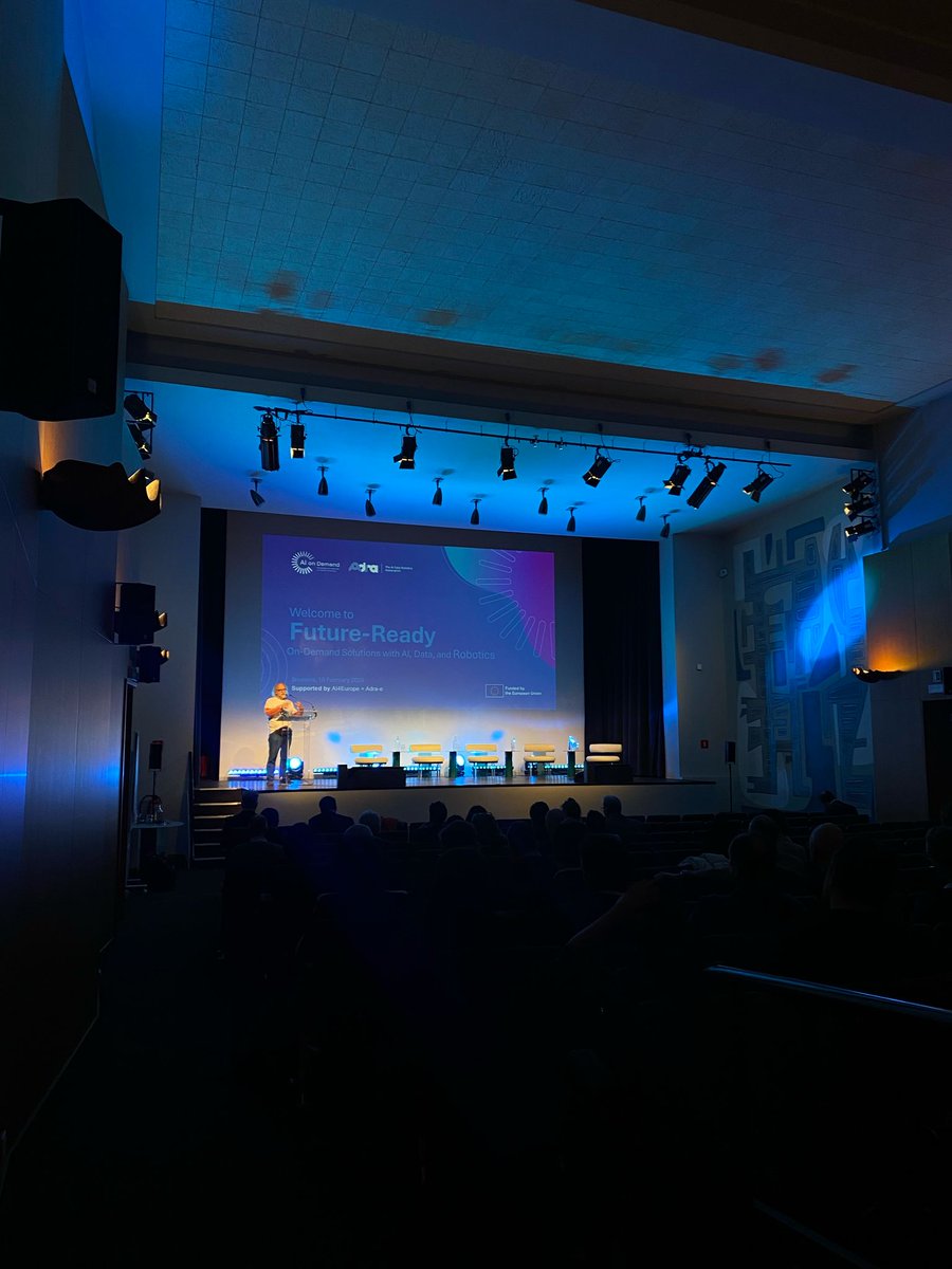 Adra | The AI, Data and Robotics Association (@adra_eu_) on Twitter photo Ready, set, "Future Ready"! 👩💻
The first day of joint event by <a href="/AIonDemand/">AI-on-Demand Platform</a> and Adra-e was packed with insightful discussions, focused on fostering synergies amongst existing Topic Groups, and test out the AIoD paltform!
Stay tuned for updates about main session takeaways! Ready, set, "Future Ready"! 👩💻
The first day of joint event by <a href="/AIonDemand/">AI-on-Demand Platform</a> and Adra-e was packed with insightful discussions, focused on fostering synergies amongst existing Topic Groups, and test out the AIoD paltform!
Stay tuned for updates about main session takeaways!