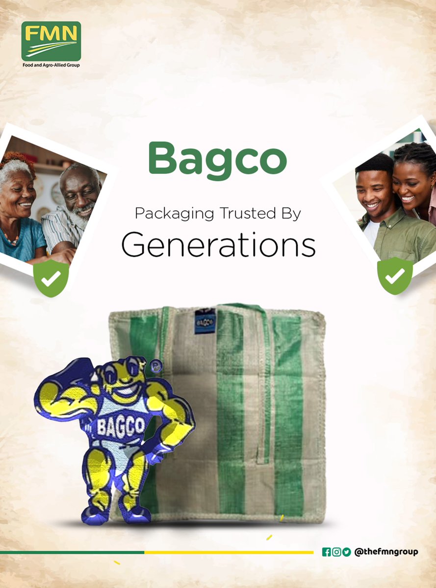 For generations, Bagco has been the trusted choice for durable and reliable packaging. From past to present, we continue to deliver quality that lasts.

Choose Bagco today!

#FMN #Bagco #Packaging #Packagingsolutions