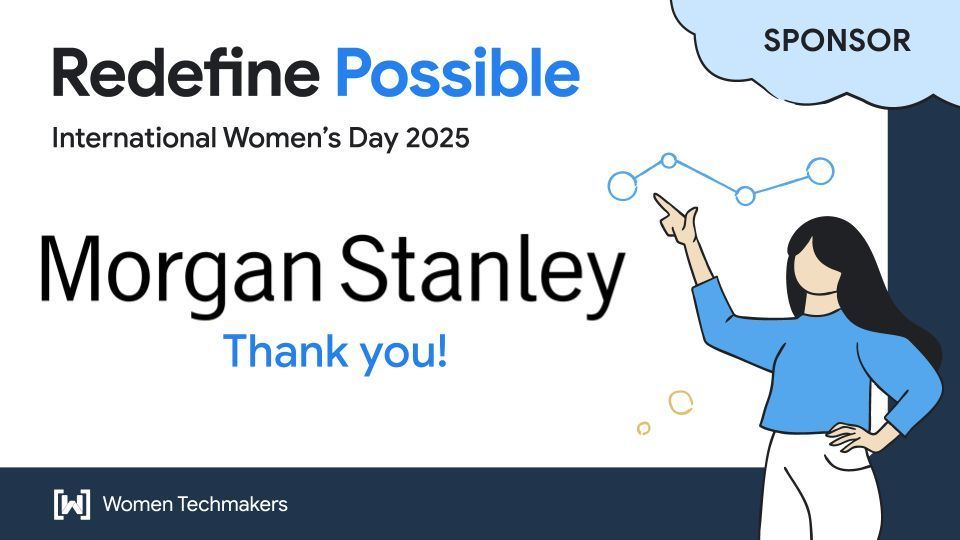 Women Techmakers Scotland (@wtmscotland) on Twitter photo 🌟 A Huge Thank You to Morgan Stanley! 🌟
We are incredibly grateful to <a href="/MorganStanley/">Morgan Stanley</a> for being a long-time sponsor and a supporter of women in tech initiatives in Scotland.
Thank you for being part of this journey with us! 🙌✨
#RedefinePossible #IWD2025 🌟 A Huge Thank You to Morgan Stanley! 🌟
We are incredibly grateful to <a href="/MorganStanley/">Morgan Stanley</a> for being a long-time sponsor and a supporter of women in tech initiatives in Scotland.
Thank you for being part of this journey with us! 🙌✨
#RedefinePossible #IWD2025