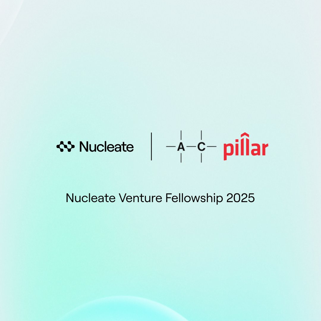 Pillar VC and Amino Collective have joined as partners for the 2025 Nucleate Venture Fellowship. Fellows will conduct due diligence on startups, collaborate with investors, and receive mentorship to accelerate their careers in VC.
Apply by March 7th: loom.ly/UgS2h_0