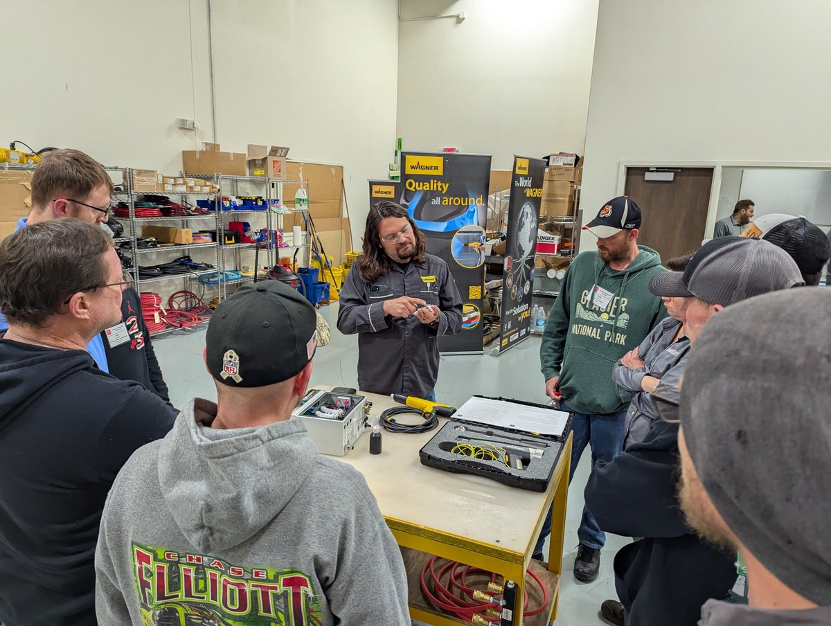 Powder Coating Institute (@powder_coating) on Twitter photo Attendees are braving frigid Minnesota temperatures this week for the sake of #learning. Luckily they are inside the <a href="/WagnerSprayTech/">Wagner SprayTech</a> training facilities! Hone your powder coating skills by attending a PCI #powdercoating #workshop.
powdercoating.org/Workshops Attendees are braving frigid Minnesota temperatures this week for the sake of #learning. Luckily they are inside the <a href="/WagnerSprayTech/">Wagner SprayTech</a> training facilities! Hone your powder coating skills by attending a PCI #powdercoating #workshop.
powdercoating.org/Workshops