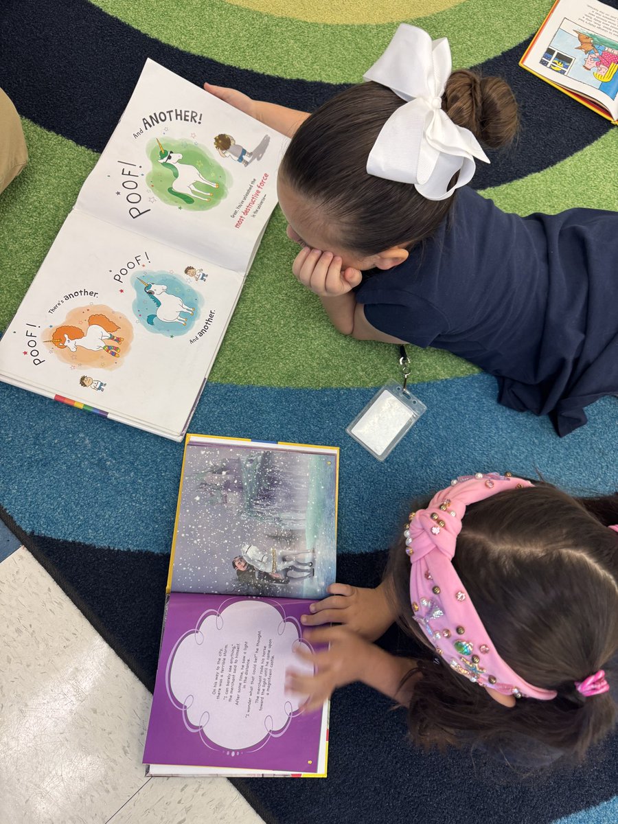 EpsteinCaroline's tweet image. This is how we create readers @BinksForestES, not passages and testing. Bring back the books and magic happens 💙! @emapbc @MichellaLevy @McneecePatrick @MsKarenBerard @pbcsd @Ed_Tierney1 @EducationFL #lovemylibraryPBCSD