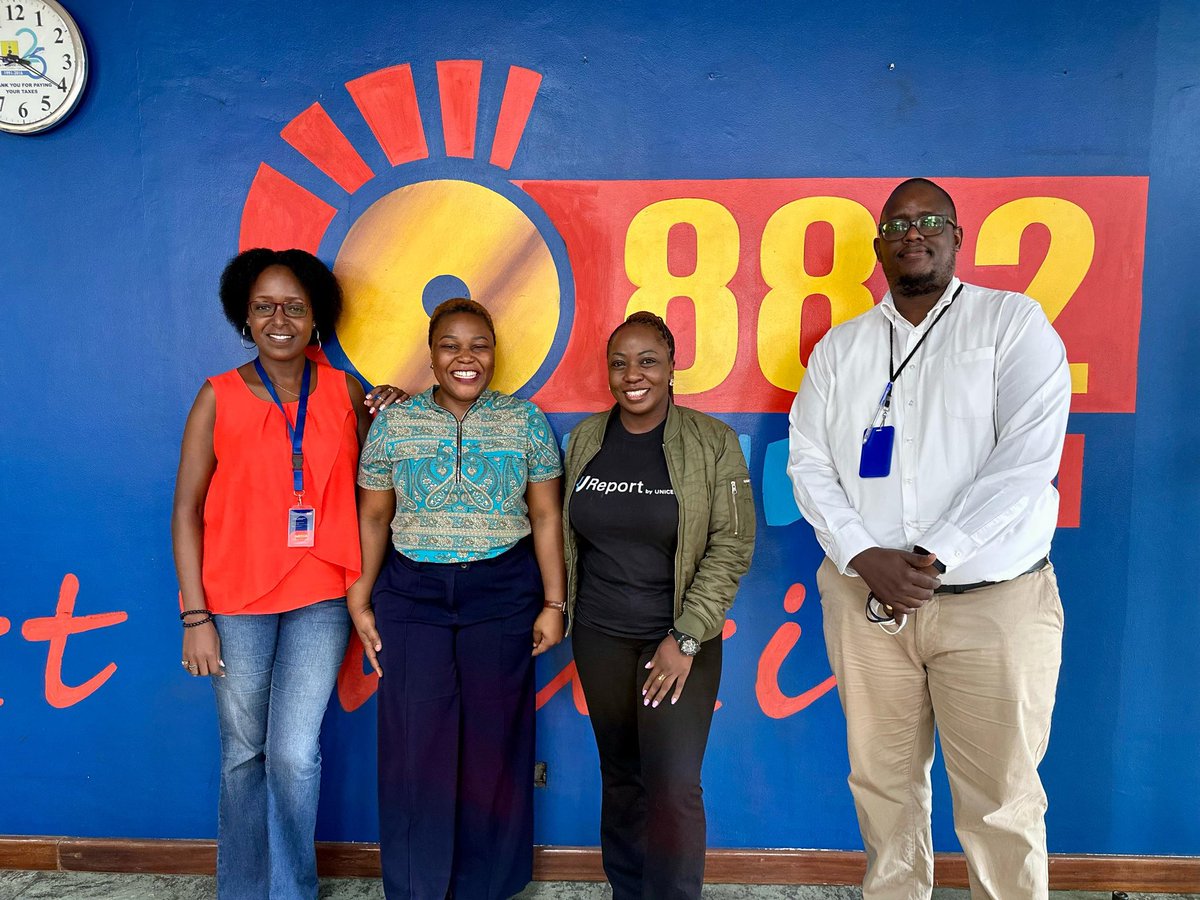 U-Report Uganda (@ureportuganda) on Twitter photo 👉Today, <a href="/UReportUganda/">U-Report Uganda</a> Manager - Fatuma Namukose (2L) joined the <a href="/882SanyuFM/">88.2 Sanyu FM</a> #SanyuBreakfastClub to call out more young people to join #FunDoo and get equipped with the latest 21st century skills.
📲Text FunDoo to SMS 8500 or WhatsApp 0709168500 to join
<a href="/UNICEFUganda/">UNICEF Uganda</a> 👉Today, <a href="/UReportUganda/">U-Report Uganda</a> Manager - Fatuma Namukose (2L) joined the <a href="/882SanyuFM/">88.2 Sanyu FM</a> #SanyuBreakfastClub to call out more young people to join #FunDoo and get equipped with the latest 21st century skills.
📲Text FunDoo to SMS 8500 or WhatsApp 0709168500 to join
<a href="/UNICEFUganda/">UNICEF Uganda</a>