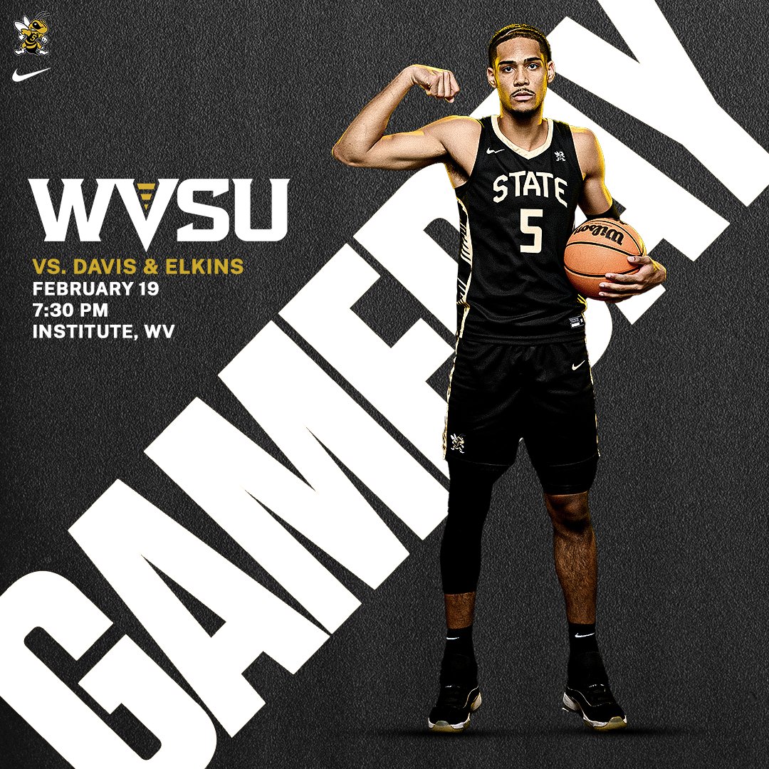 M-🏀🆚Davis &amp; Elkins
⏰ 7:30 PM
📍 Institute, WV
🏟️ Walker Convocation Center
📊 tinyurl.com/m7fj6uvy
📺 tinyurl.com/aesus8jc
#GoState 🐝