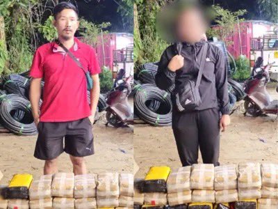 TheBlueHills49's tweet image. ‼️Opium filled #GoldenTriangle in full swing in #Mizoram !!!

In just 12 months , 600 drug smugglers , 429 kg of various  of drugs have been seized, and 37 foreigners were arrested in narcotic cases in Mizoram 

And would more than 90% of these drug smugglers are related to the…