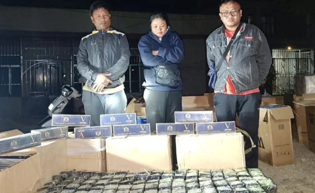 TheBlueHills49's tweet image. ‼️Opium filled #GoldenTriangle in full swing in #Mizoram !!!

In just 12 months , 600 drug smugglers , 429 kg of various  of drugs have been seized, and 37 foreigners were arrested in narcotic cases in Mizoram 

And would more than 90% of these drug smugglers are related to the…