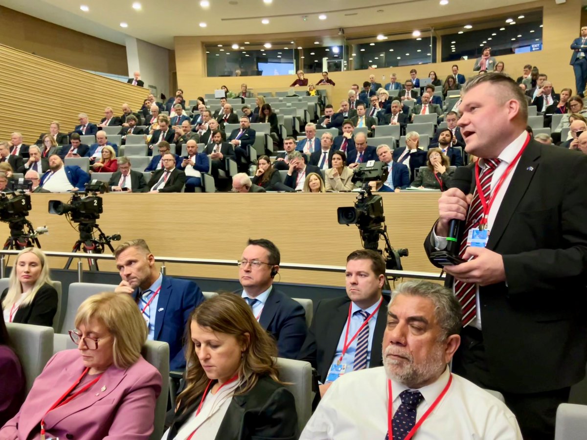 Nato-parlamentaarikot tapasivat Naton pääsihteeri Mark Rutten Brysselissä. Yleiskokouksen kolme komiteaa pitivät yhteiskokouksen 17.–19.2.

Tiedote: eduskunta.fi/FI/tiedotteet/…