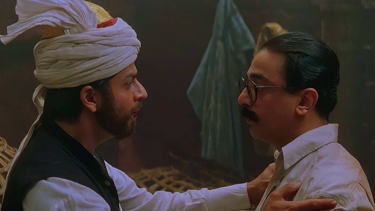 townblack71's tweet photo. 25 Glorious Years Of Director Kamal Haasan's Indian Cinema Pride Cult Classic Hey Ram ❤️🔥
Every Time You See U Will Definitely Noticed a Hidden Point That's #KamalHaasan Magic ✨
#ShahRukhKhan as Amjad One Of The Best Role For His Career
#25YearsOfEpicHeyRam #HeyRam https://t.co/q4VemRoY6Q