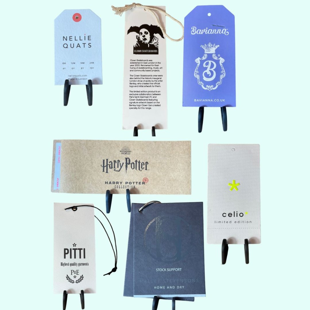 With millions of swing tags produced for a wide range of brands, we know what works. We want to help you make the perfect first impression.