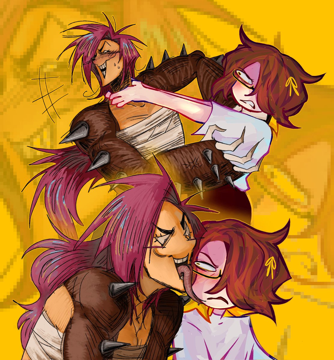 deumorgan's tweet photo. ART COLLAB WITH @wispopboo !
#ocs #ocart #digitalart #lesbians #YURIIII https://t.co/zBOvNIhdeL