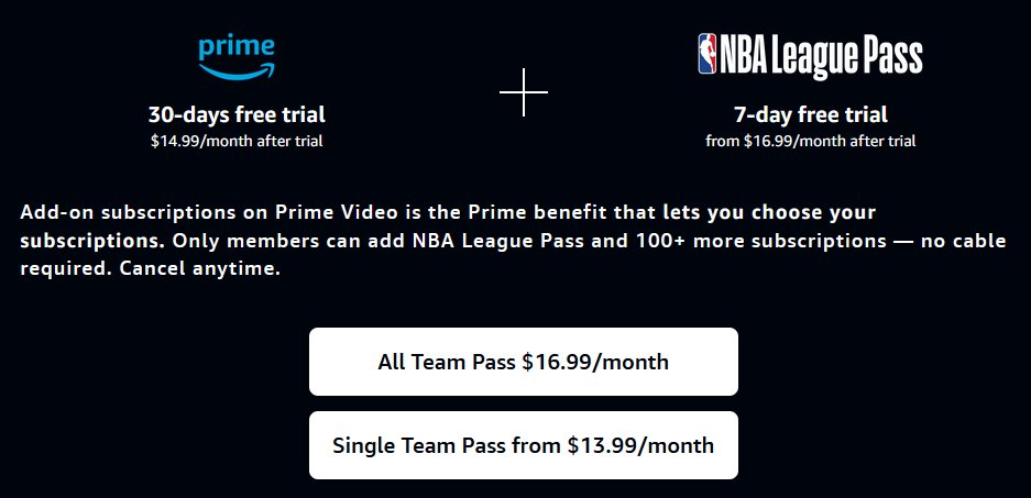 Basketball Watch Nba How To Add Nba League Pass To Amazon VPNs