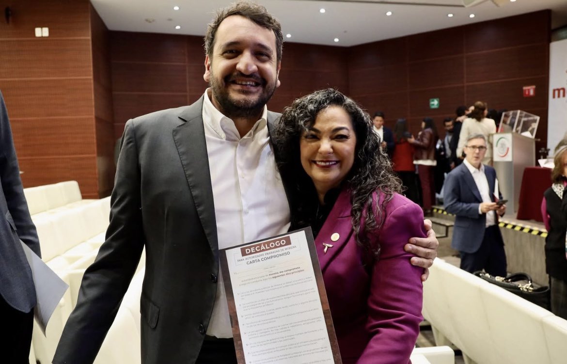 reporterosenlared.com/nota/126756👈
Morena va por 10 millones de militantes más, campaña nacional de afiliación llega al Senado de la República. Legisladores de Tamaulipas son partícipes. Causa polémica inclusión del veracruzano Yunes.
#Tamaulipas