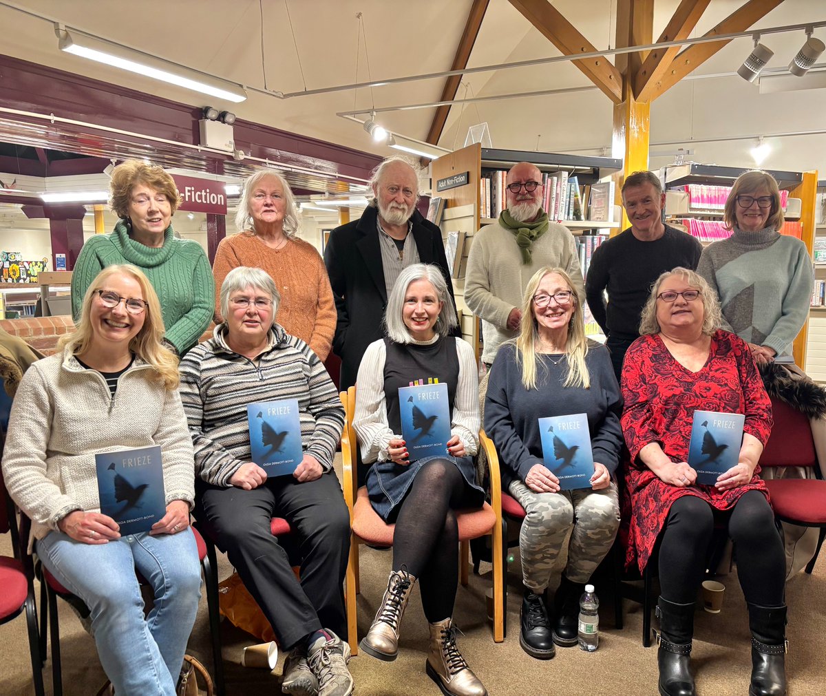 WM Readers' Network (@wmrnetwork) on Twitter photo Our new season of Poets in Libraries tour is underway with <a href="/NineArchesPress/">Nine Arches Press</a>
Thanks Carol and Redferns Reading Group, Uttoxeter for your warm welcome to <a href="/olgadermott/">Olga Dermott- Bond</a> and a great discussion.
"It’s definitely brought poetry into our grasp" - a perfect outcome. Our new season of Poets in Libraries tour is underway with <a href="/NineArchesPress/">Nine Arches Press</a>
Thanks Carol and Redferns Reading Group, Uttoxeter for your warm welcome to <a href="/olgadermott/">Olga Dermott- Bond</a> and a great discussion.
"It’s definitely brought poetry into our grasp" - a perfect outcome.