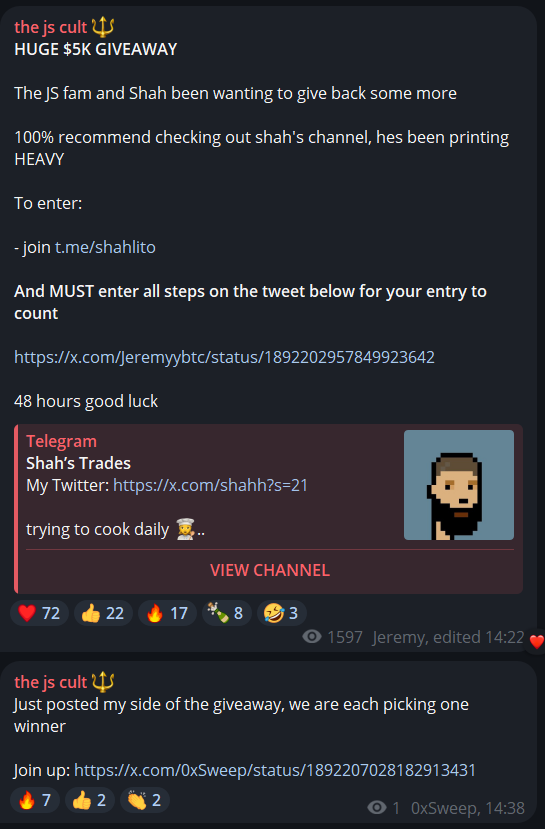 Octo_Lazy's tweet photo. @jeremybtc @0xSweep @shahh @SziriuszV https://t.co/5UMuJkGYZV