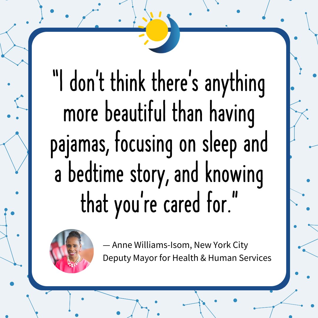 BeyondBedtime1's tweet image. We couldn’t have said it better ourselves, @awilliamsisom! 😊 Helping children facing hardship feel cared for is the heart of what we do!
#GoodNightsAreGoodDays #HealthySleep #BedtimeRoutine #Nonprofit #Sleep