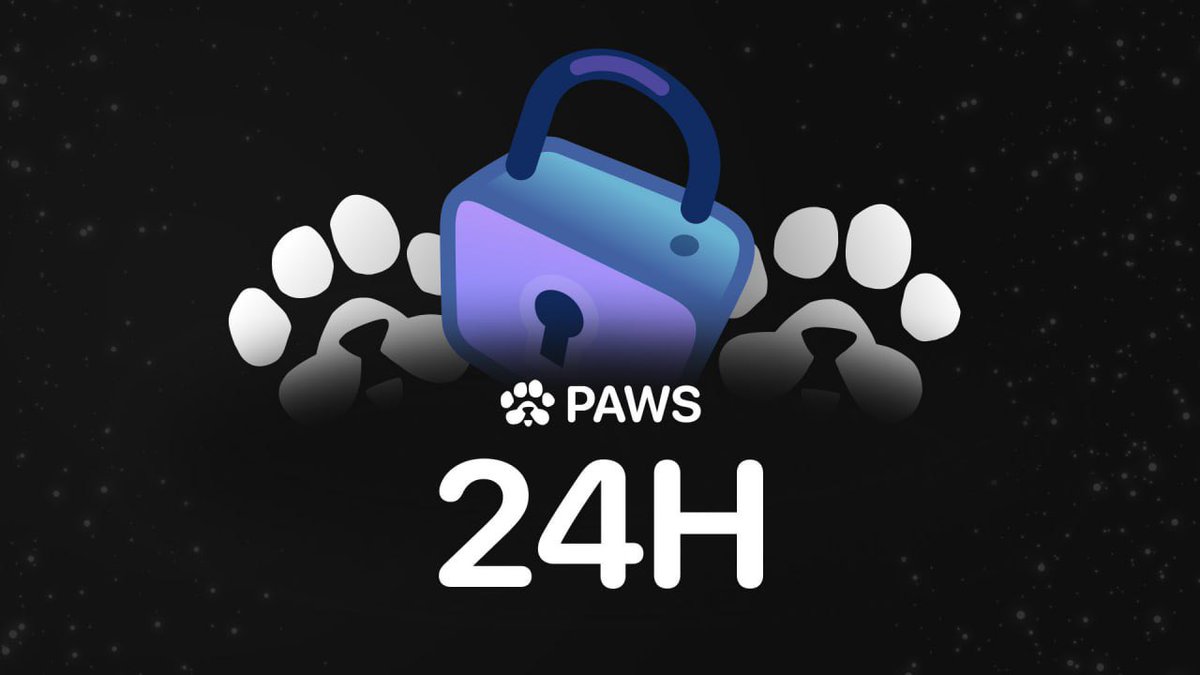smckapildev's tweet photo. 🚀 Big news for the PAWS Community! 🐾  

TGE &amp; Listing are just a few days away! 🎉 Stay ready for what's coming!  

https://t.co/elUHZZnYKn

Final 24H to complete your Activity Check—do it now via PAWS Web! 🔗 #PAWSCheck #TGE #ListingSoon https://t.co/zRJneCcveV