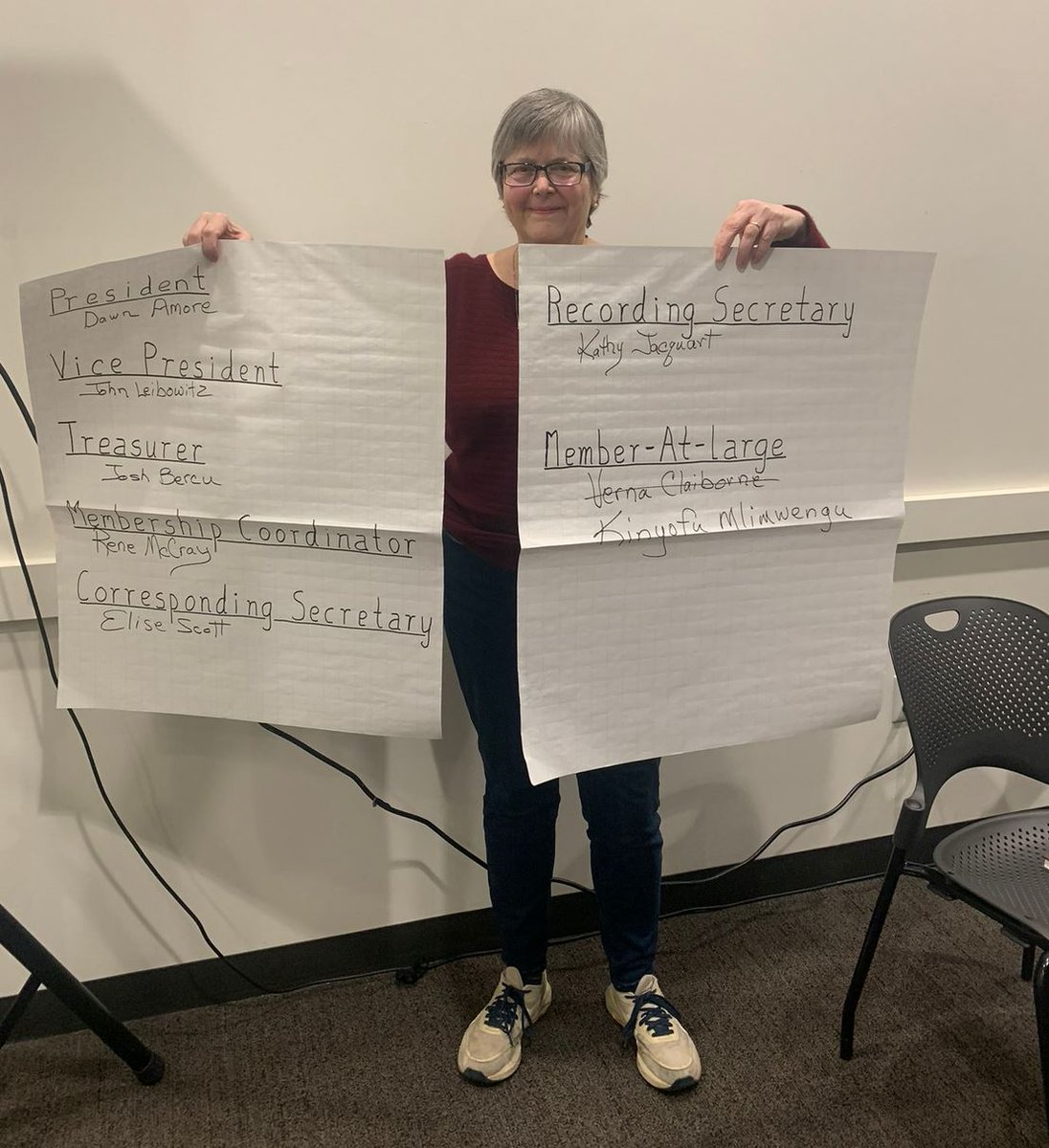 Congratulations to Brookland Civic's 2025 Officer Corps:

President: Dawn Amore
Vice President: John Leibovitz
Treasurer: Josh Bercu
Membership: Rene McCray
Communications: Elise Scott
Recording: Kathy Jacquart
Member-At-Large: Kinyofu Mlimwengu