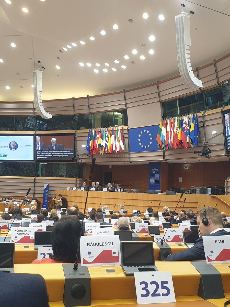 🇪🇺 Tugdual Le Lay (@tuglelay) on Twitter photo Au <a href="/EU_CoR/">European Committee of the Regions</a>, débat avec <a href="/eucopresident/">António Costa</a> après le dernier discours très politique de <a href="/VascoACordeiro/">Vasco Cordeiro</a> . L'Europe doit s'affirmer, répondre à des enjeux tt à fait exceptionnels, sans tergiverser. Il ne pourra y avoir de sortie de crise sans le respect de l'Europe et de l'Ukraine Au <a href="/EU_CoR/">European Committee of the Regions</a>, débat avec <a href="/eucopresident/">António Costa</a> après le dernier discours très politique de <a href="/VascoACordeiro/">Vasco Cordeiro</a> . L'Europe doit s'affirmer, répondre à des enjeux tt à fait exceptionnels, sans tergiverser. Il ne pourra y avoir de sortie de crise sans le respect de l'Europe et de l'Ukraine
