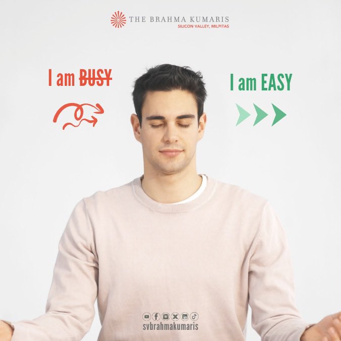 svbrahmakumaris's tweet photo. ⭐ Wednesday Wisdom ⭐
#easywhilebusy #beingeasy https://t.co/FookYCMies
