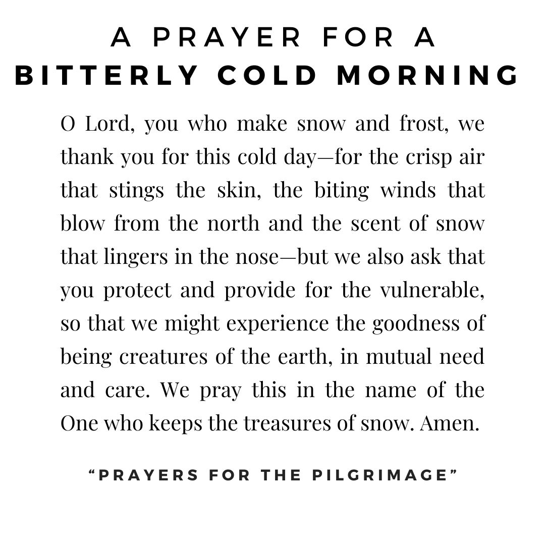 wdavidotaylor's tweet photo. The official weather in our neck of the woods this morning "felt like 4" degrees Fahrenheit, but because we live on open farmland it felt more like negative 4.

We love the cold but we're also mindful that many are vulnerable to this bitterly cold weather.

And so we pray. https://t.co/FDDOJmFY9Q