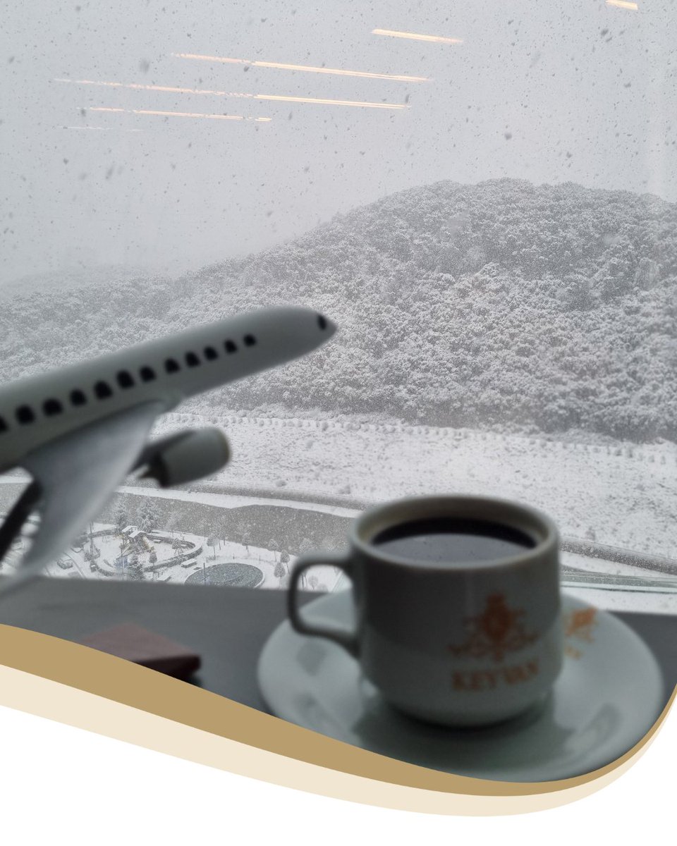 keyvanaviation's tweet photo. Snowfall in Istanbul! ❄️ A perfect moment to enjoy a hot coffee and watch the winter unfold. 
#SnowyIstanbul #KeyvanAviation https://t.co/ubmn6jTZpT
