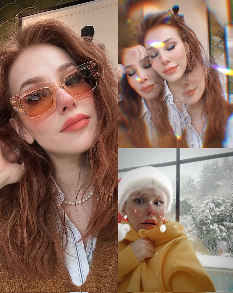 Kar kış fotolarımızı aldık🤍
#ElçinSangu