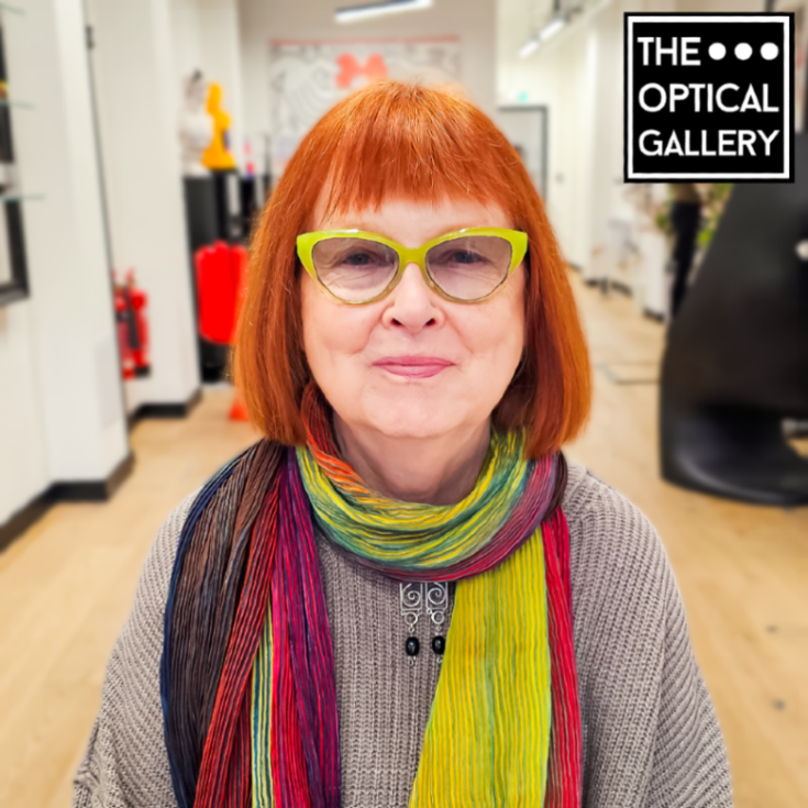 OpticalGalleri's tweet image. Laila fell in 💚 with this rare lime green @laEyeworks ‘Fiction’ frame from our private vintage collection. We fitted it with bespoke @MarmaLondon varifocals + a 20% grey tint that deepens in UV to a green. Enjoy your one-of-a-kind glasses, Laila!

#TheOpticalGallery #laeyeworks