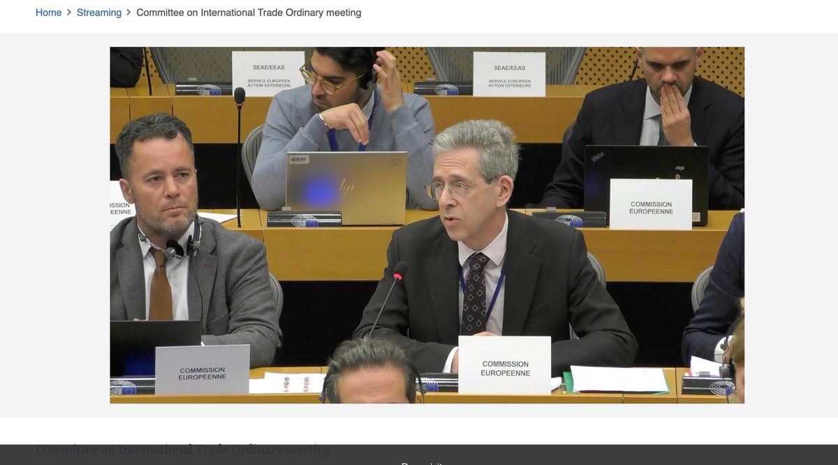 Peter Sandler (@eurofolk) on Twitter photo #slightlygrilled Great exchange with EP Trade Committee on export controls and in particular US AI diffusion rule. Good to see strong calls for unity in this important area.
Thanks <a href="/berndlange/">Bernd Lange</a> for opportunity.
My performance? #mediumrare. 🥩.
#workingforYou. <a href="/Trade_EU/">EU Trade 🇪🇺</a> #slightlygrilled Great exchange with EP Trade Committee on export controls and in particular US AI diffusion rule. Good to see strong calls for unity in this important area.
Thanks <a href="/berndlange/">Bernd Lange</a> for opportunity.
My performance? #mediumrare. 🥩.
#workingforYou. <a href="/Trade_EU/">EU Trade 🇪🇺</a>