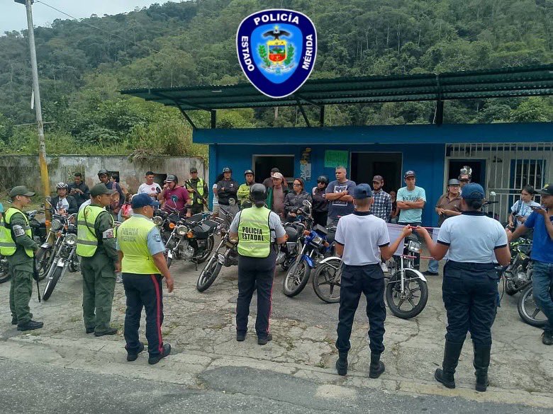 Policía del Estado Bolivariano Merida tweet media