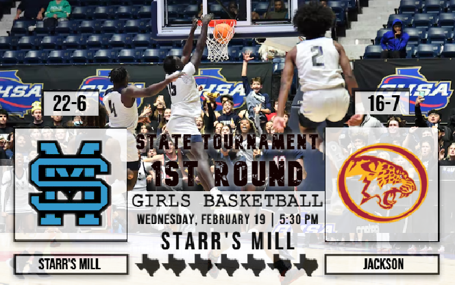 GHSA Sports (@ghsa930297) on Twitter photo #TXHSHoops GHSA State ππ₯ππ²π¨πππ¬ππ₯π
<a href="/SMHSgirlsbball/">Starrβs Mill GBB</a> vs. <a href="/mjjaguars/">mjjaguarsathletics</a> | Girls Basketball
π
2/19/2025 @ 5:30p.
πΊ bit.ly/3CTrIea
π Starr's Mill
<a href="/Lindsey_Kopacek/">Lindsey Kopacek</a> <a href="/starrsmill/">SMHS Athletics</a> <a href="/smhsprowler/">The Prowler News</a> #TXHSHoops GHSA State ππ₯ππ²π¨πππ¬ππ₯π
<a href="/SMHSgirlsbball/">Starrβs Mill GBB</a> vs. <a href="/mjjaguars/">mjjaguarsathletics</a> | Girls Basketball
π
2/19/2025 @ 5:30p.
πΊ bit.ly/3CTrIea
π Starr's Mill
<a href="/Lindsey_Kopacek/">Lindsey Kopacek</a> <a href="/starrsmill/">SMHS Athletics</a> <a href="/smhsprowler/">The Prowler News</a>