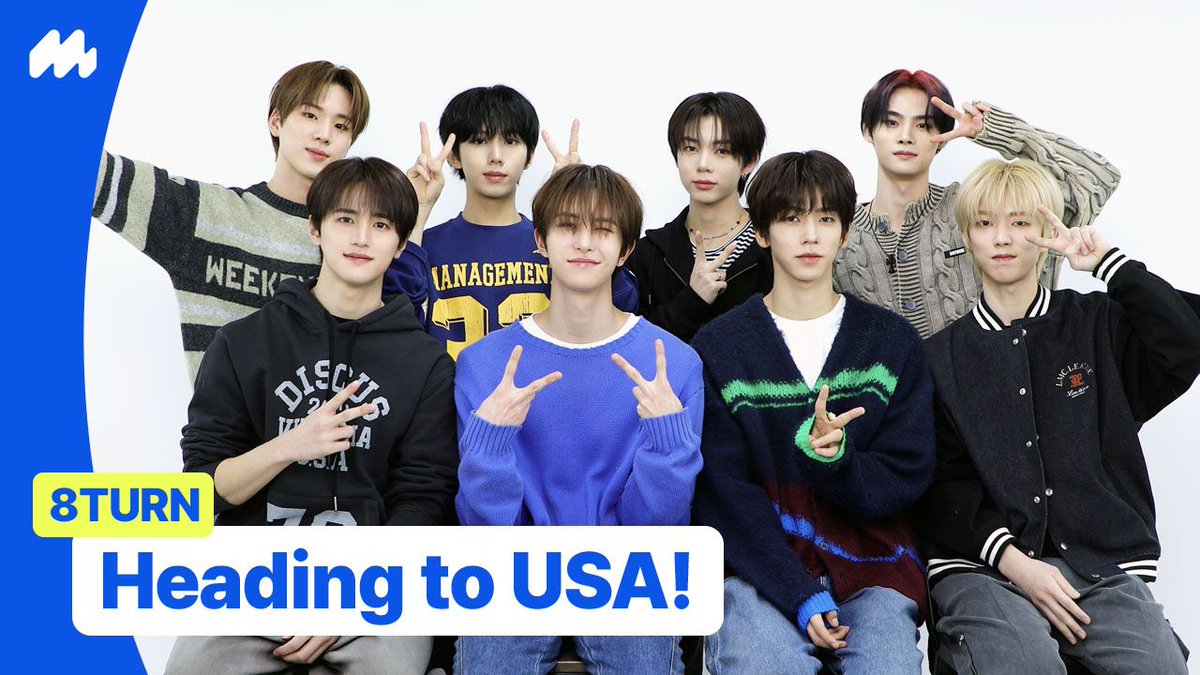 _mymusictaste's tweet photo. Hey TURNING! The wait is over!
2025 8TURN 1st World Tour [8TURNRISE] is coming to North America!

🎥 https://t.co/oNesq2JElH

From the East Coast to the West Coast, 8TURN is ready to light up 12 cities with unforgettable energy. 
Are you ready? ✨

Want to get even closer to 8TURN? 
Grab your M&G package for an exclusive chance to meet the members face-to-face, share unforgettable moments, and enjoy special perks! 🌟

Grab your tickets now!
Tickets 🎫 https://t.co/U3lDKavx7j
M&G 🎟️ https://t.co/ck9T6E2xU2

#8TURN #8TURNRISE #8TURN1stWorldTour #MMT