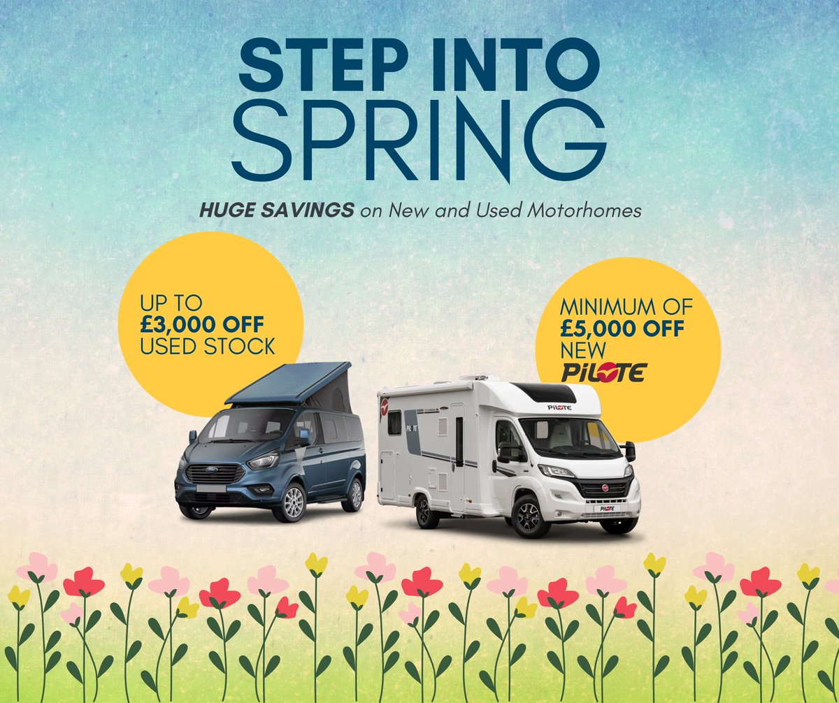 Step into Spring with Hills Automotive! 🌷  ☀️ Enjoy discounts of up to £3,000 on our Used Stock and at least £5,000 off New Pilote Models!

Kickstart your 2025 journey with the specialists at Hills Automotive  🌄

  ➡️ hillsautomotive.co.uk

#WorcestershireHour