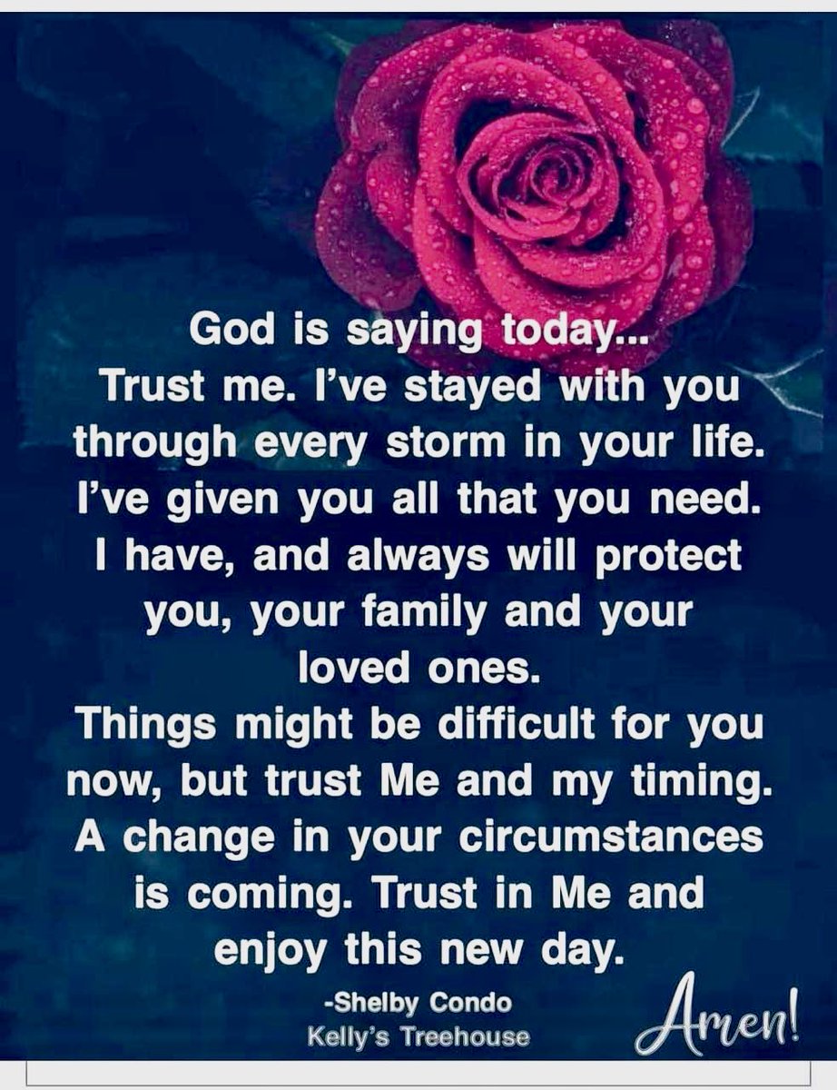 ConnieKR016's tweet image. #KeepTheFaith
#TrustGod
#Love.