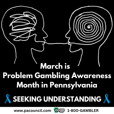 Problem Gambling Awareness Month (PGAM) is right around the corner!  Learn more at pacouncil.com/events/pgam202…