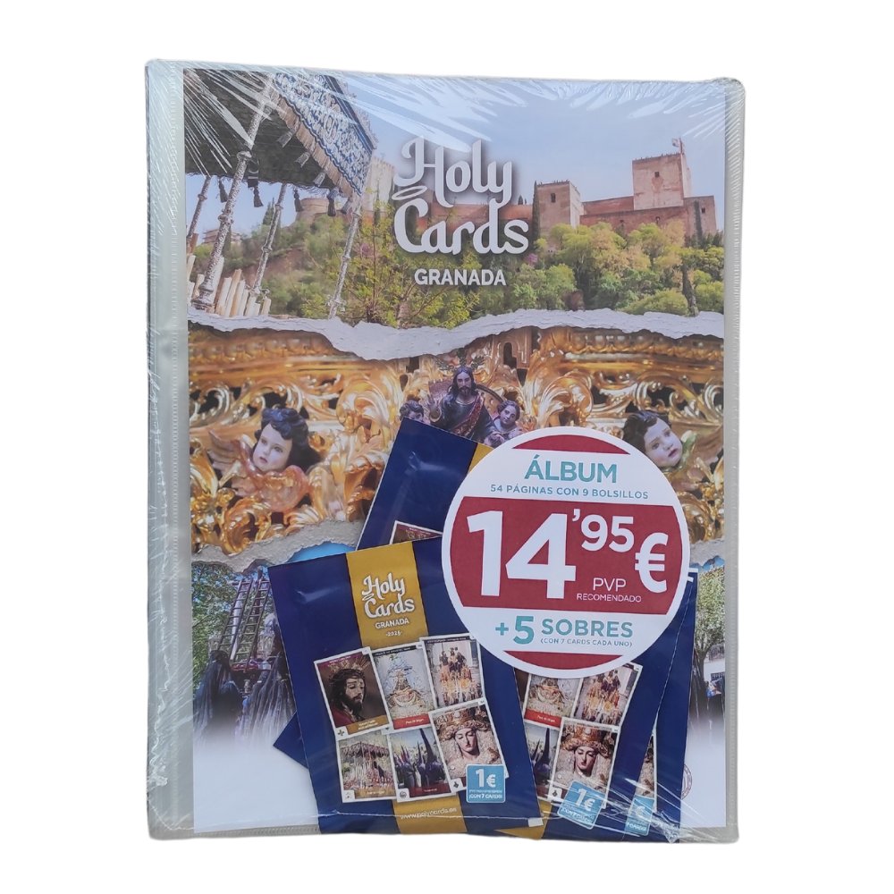 casapacoubeda's tweet photo. ¡Ya disponibles las Holy Cards de Granada! 🌟 Colecciona las tarjetas de las 32 hermandades y más, con el sello de nuestra tradición. 

Sobres de 7 cartas a 1'00 🪙 y archivadores con 5 sobres a 14'90 💶. ¡No te lo pierdas!

📍 Visítanos en CasaPaco.
¡Te esperamos!🙌

#HolyCards https://t.co/c7MrTcj2af