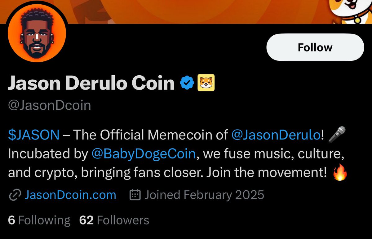 AbelCzupor @jasonderulo @JasonDcoin @BabyDogeCoin Jason Derulo is coming  back to scam his audience with a new coin once again?