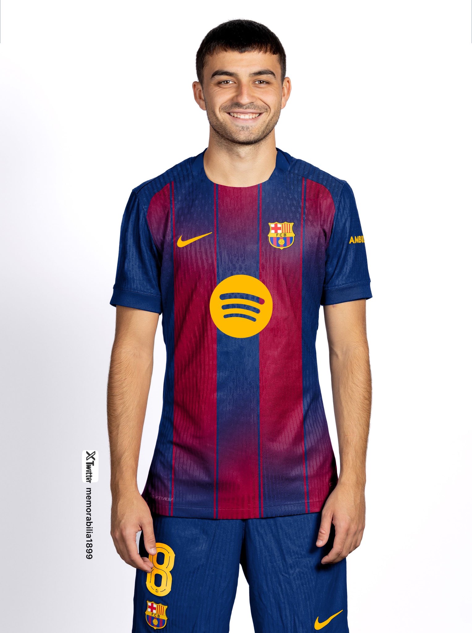FC Barcelona 25/26 ハフィーニャ FCバルセロナ 25-26 ホーム 半袖 ユニフォーム No.11