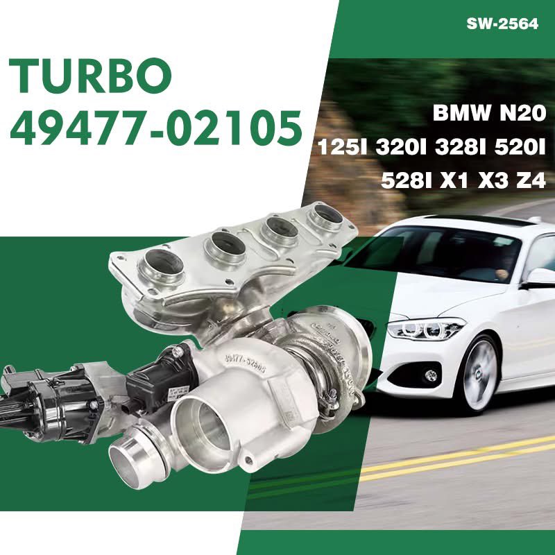 LucasSaywon's tweet photo. New Product!

#saywontec sw-2564
Parts No.:49477-02105
Application：#BMW N20
Engine：125i 320i 328i 520i 528i X1 X3 Z4
#turbocharger https://t.co/LjATm6f1b6