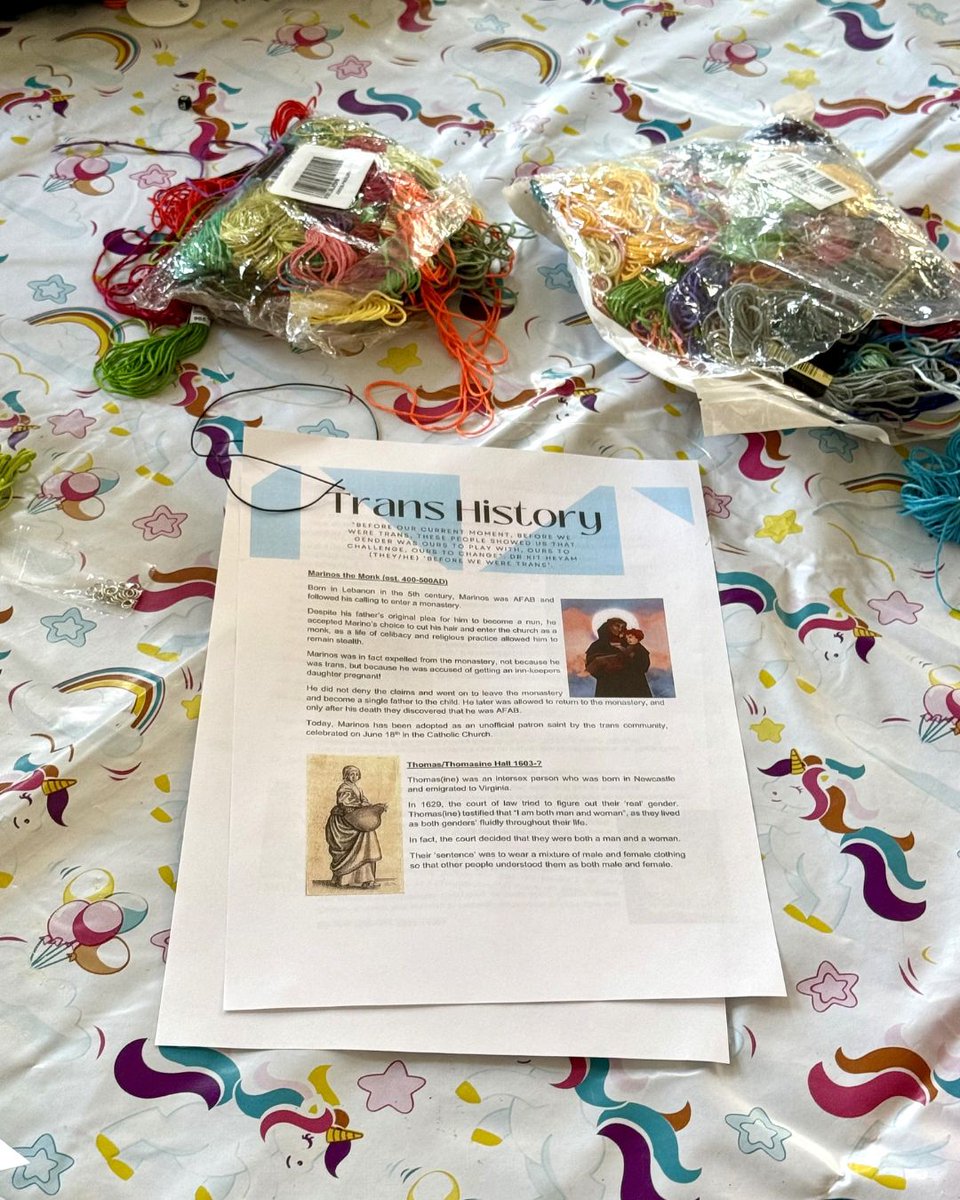 Free2B_alliance's tweet image. 🏳️‍⚧️ Trans Wellbeing at Free2B! Yesterday’s session was full of learning, creativity &amp;amp; connection! 💙

✨ Guest speaker Luke shared stories of trans people throughout history
🎱 We played pool
🎶 We listened to music
📿 We made bracelets
💛 We reflected on what brings us joy