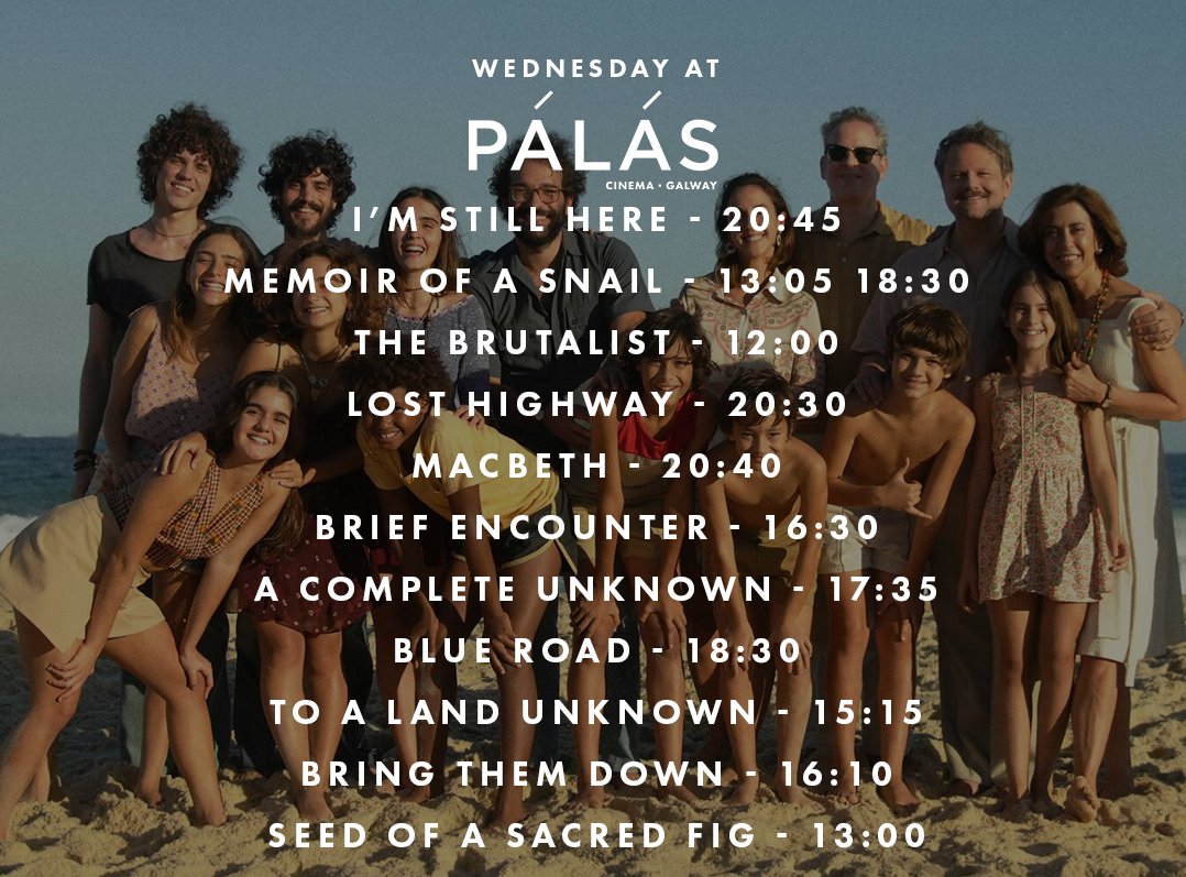 🎟️ &amp; 🕰️ palas.ie