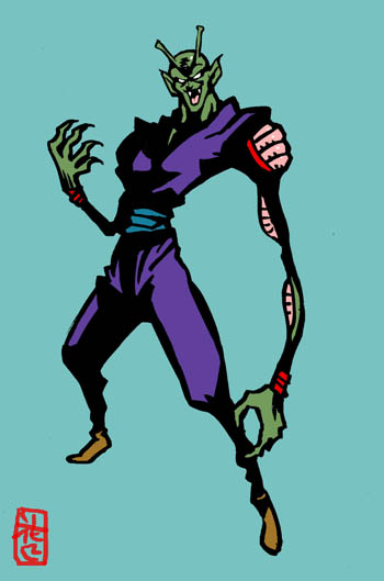 #自分の好きなキャラ一人の画像を四枚貼る

ピッコロ!

#ドラゴンボール 
#漫画が読めるハッシュダグ 
#このタッチ 
