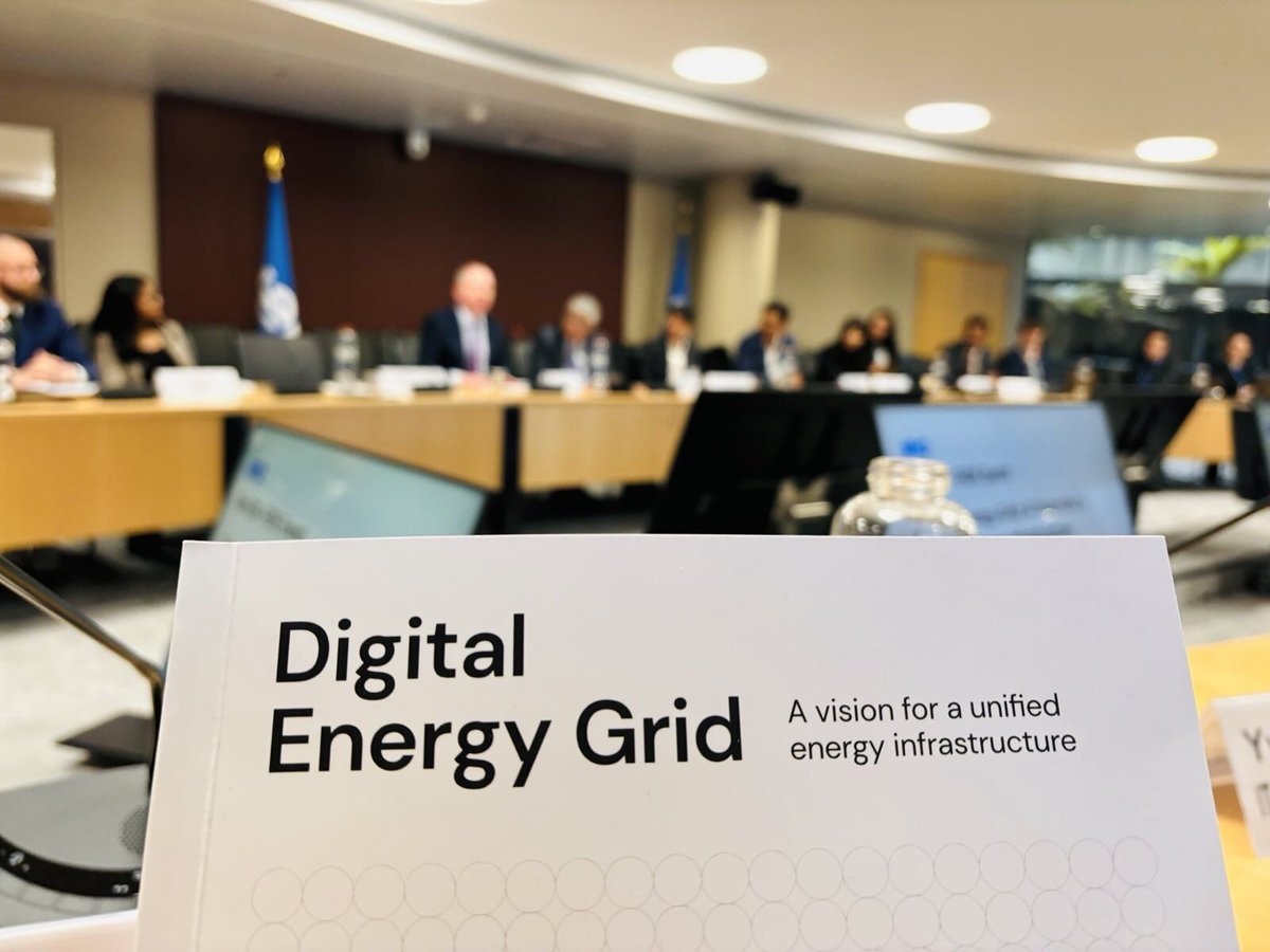 CentreforDPI's tweet photo. The energy system is evolving, but fragmentation & inefficiencies remain. FIDE & @IEA present the #DigitalEnergyGrid, a unified, scalable digital backbone to sync energy, data & transactions. A smarter, interoperable future starts now. Read more π https://t.co/TgDWkkFMqI https://t.co/lhIg7aLPkg