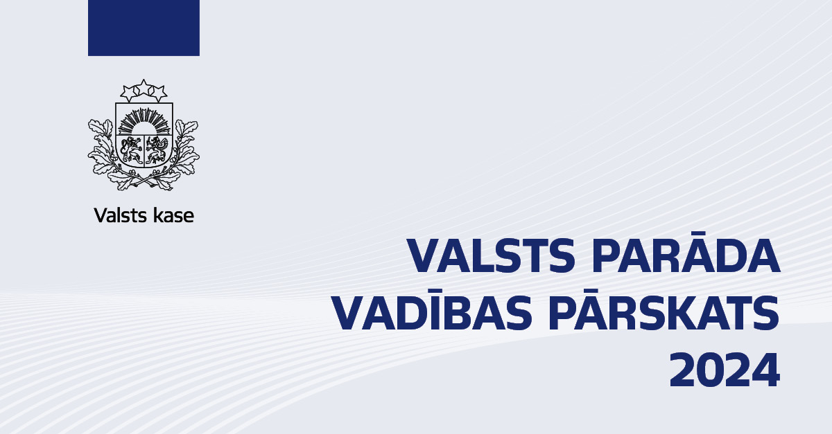🟪Valsts kase ir publiskojusi 2024. gada valsts parāda vadības pārskatu
▶️kase.gov.lv/gada_parskats_…
