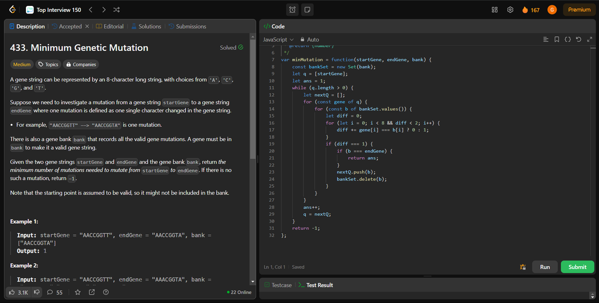 coding_ez24105's tweet image. Consistently tackling complex problems! 🚀 Today, I solved:
🔹 Course Schedule
🔹 Course Schedule II
🔹 Snake and Ladders
🔹 Minimum Genetic Mutation
Every challenge brings new insights! 💡
#LeetCode #Coding #100DaysOfCode