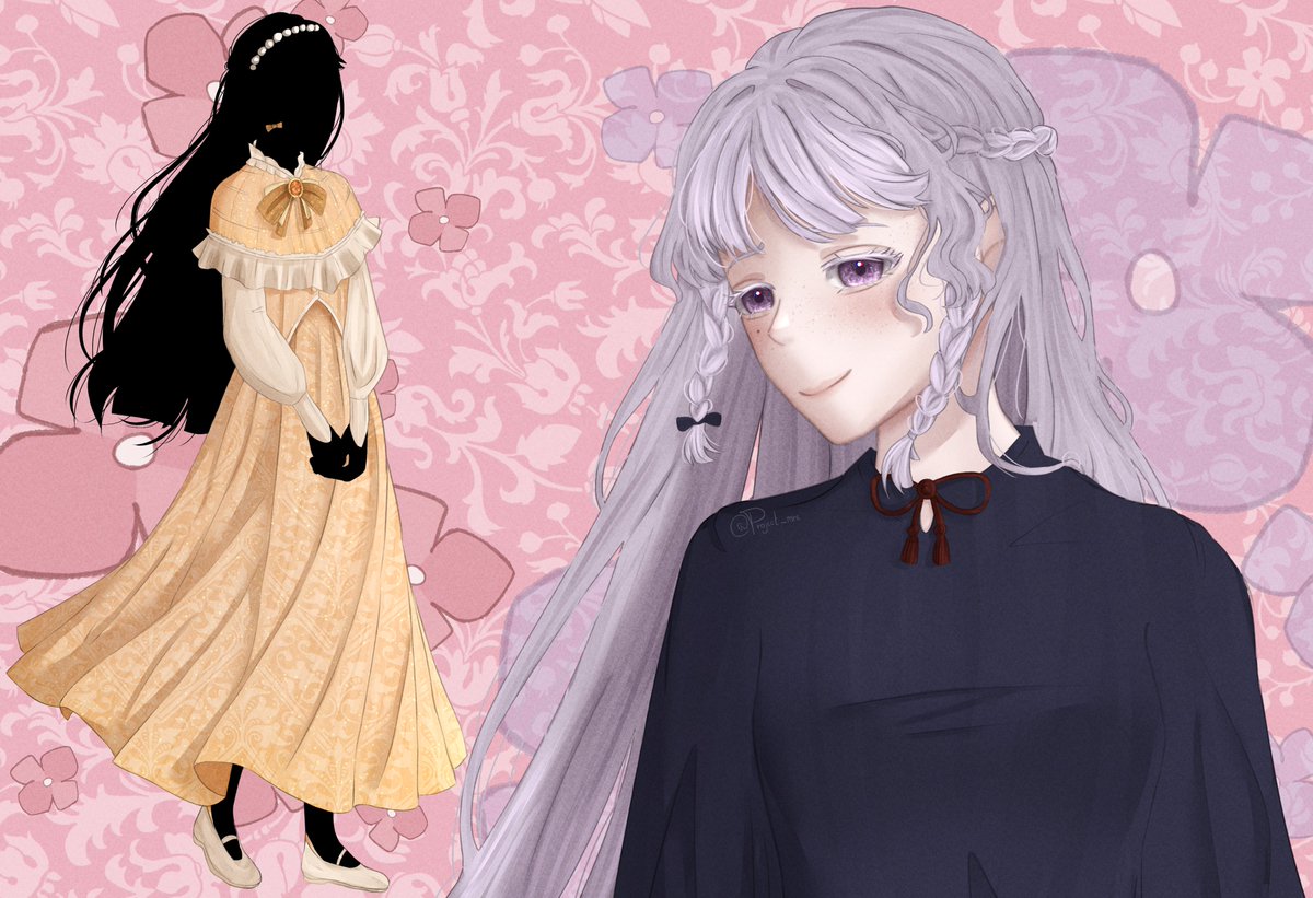 Project_mra's tweet photo. Nicolette and Collete<3 New ocs alas
. 
.
[ #シャドーハウス #shadowshouse #shadowshouseoc] https://t.co/LI2piJZeKG