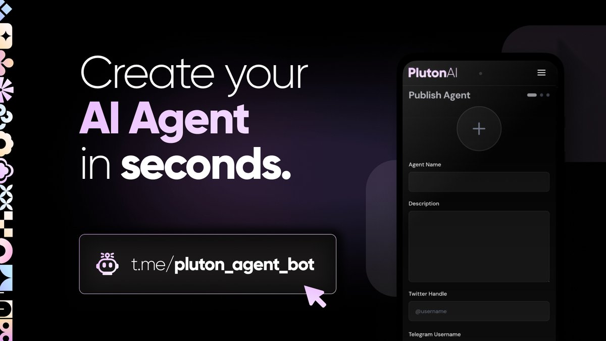 PlutonAIHQ's tweet photo. PlutonAI: Your AI Agent, Your Rules!

Create and deploy AI Agents in seconds—no coding required! 🤖✨ Whether for customer support, education, or gaming, our pre-built templates make it easy.

Start now 👉 https://t.co/rODIAarR7Q

#PlutonAI #AI #NoCode https://t.co/WeUCsrX6pa