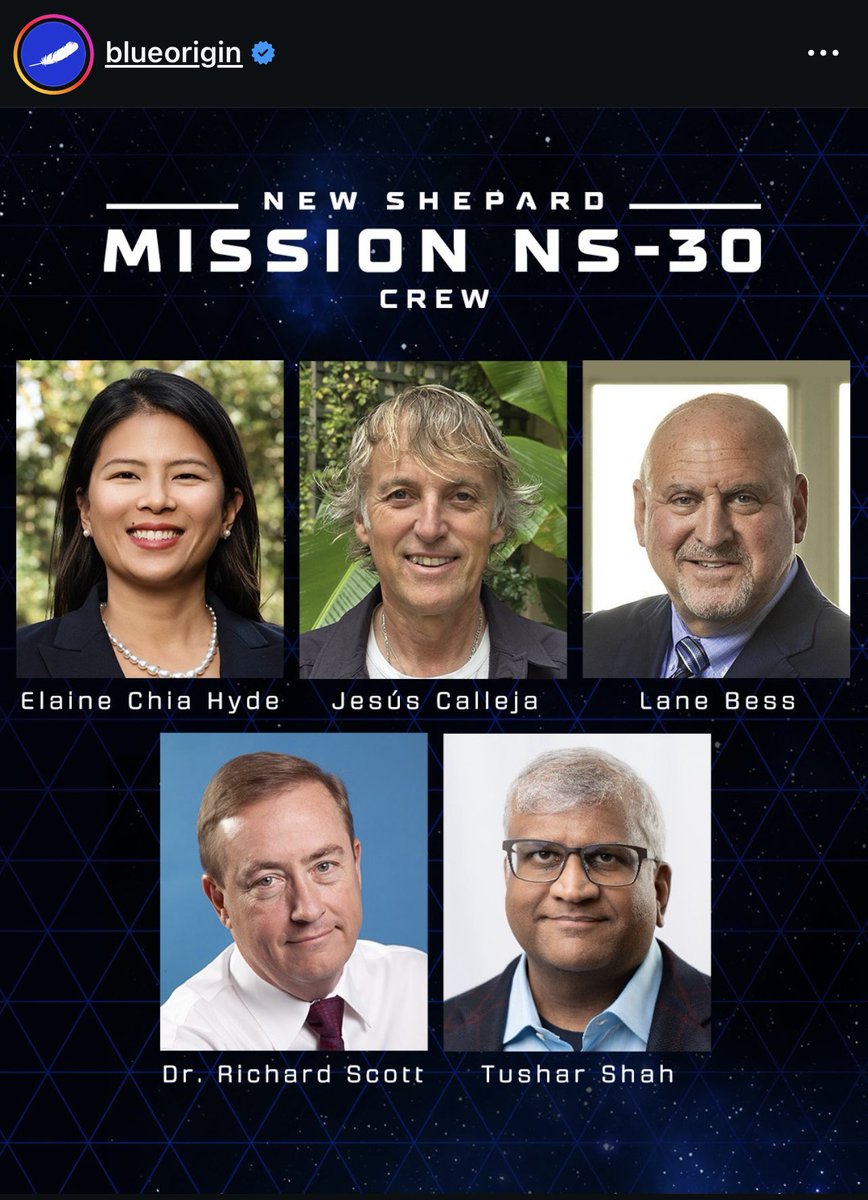 ¡Allá va <a href="/JesusCalleja/">Jesús Calleja</a> ! #CallejaEnElEspacio ¡suerte amigo! <a href="/blueorigin/">Blue Origin</a> #NS30